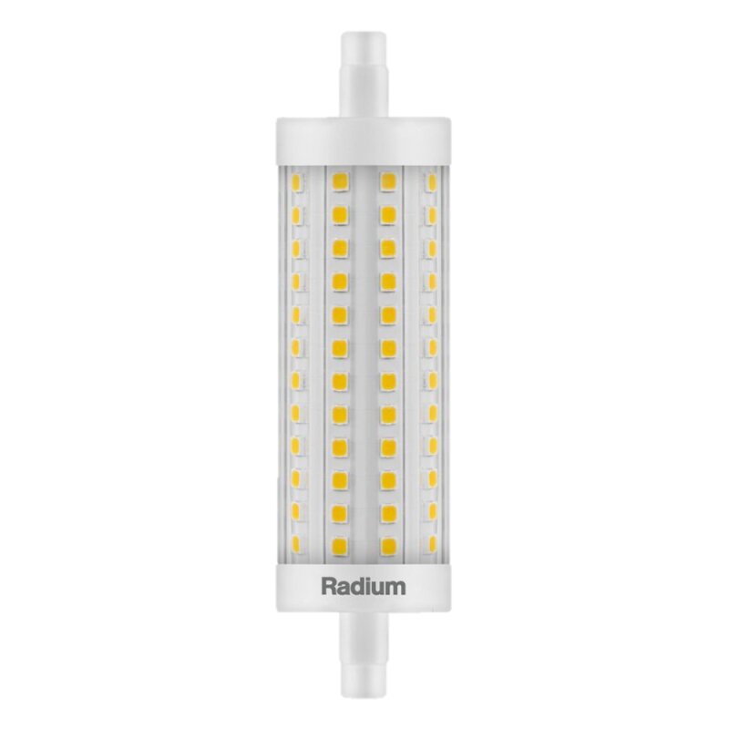 LED R7S Staaflamp 118 mm - 12.5W vervangt 100W - Warm wit licht - LED.nl