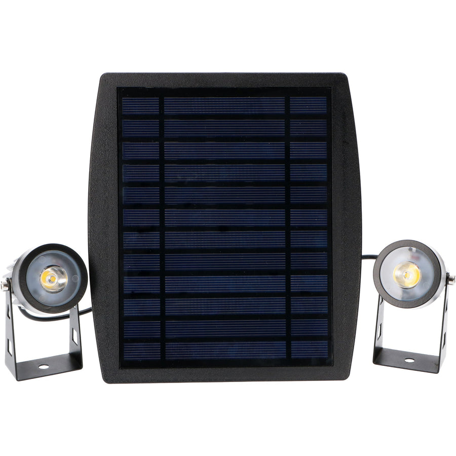 LED's Light Solar LED Garden Lamp with Solar Panel and Ground Spike - Automatic on and off - With sensor - IP65 waterproof - LED.nl