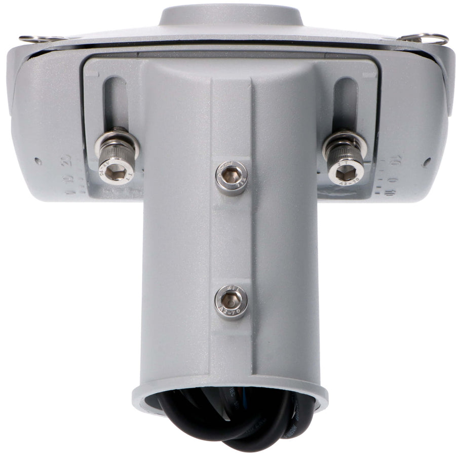 LED-Straßenlaternenpfahl 60 W – wasserdicht und schlagfest – IP66 – Grau - LED.de