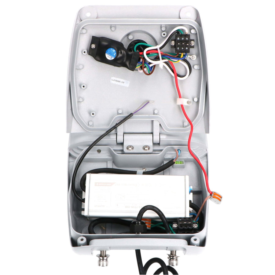 LED-Straßenlaternenpfahl 60 W – wasserdicht und schlagfest – IP66 – Grau - LED.de