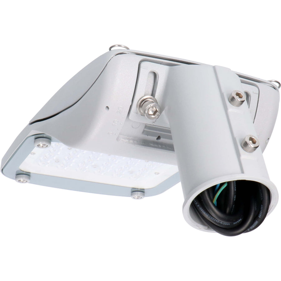 LED-Straßenlaternenpfahl 60 W – wasserdicht und schlagfest – IP66 – Grau - LED.de