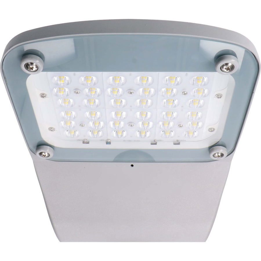 LED-Straßenlaternenpfahl 60 W – wasserdicht und schlagfest – IP66 – Grau - LED.de