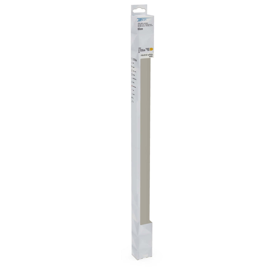 4 PACK - LED's Light LED TL verlichting compleet 60 cm - Geschikt voor buiten en binnen - 1725 lm TL verlichting LED.nl