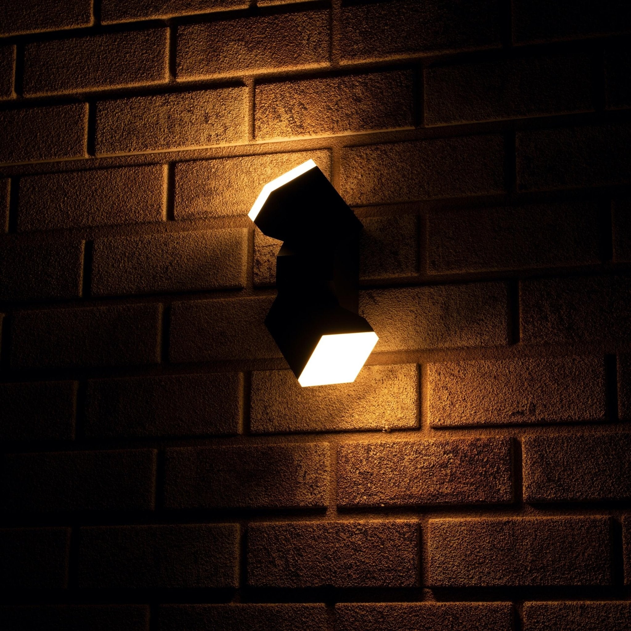 LED Wandlamp buiten - 2 lichts - Draaibaar - Warm wit licht - IP54 - Terni - Antraciet - LED.nl