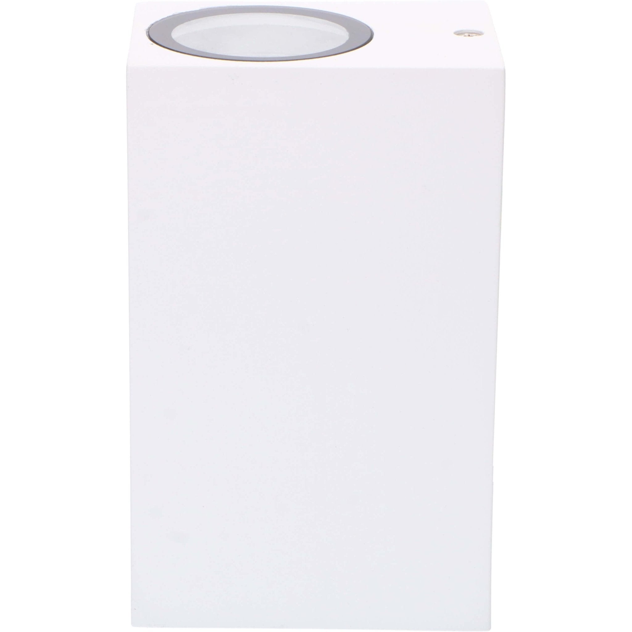 LED Wandlamp buiten met GU10 fitting - Milaan - Rechthoek - IP44 - Wit - LED.nl
