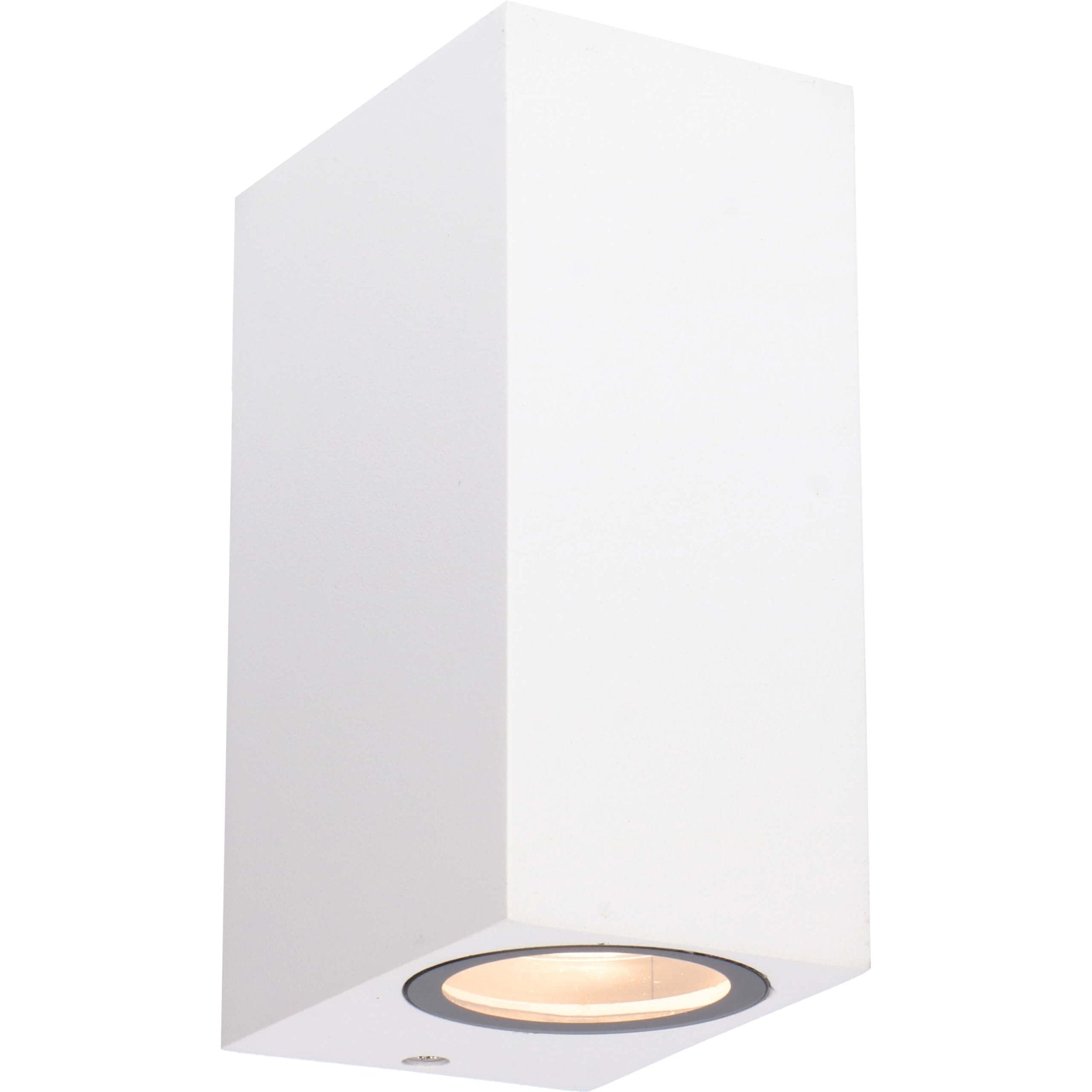 LED Wandlamp buiten met GU10 fitting - Milaan - Rechthoek - IP44 - Wit - LED.nl