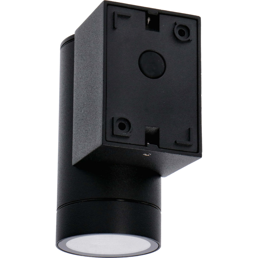 LED's Light Outdoor Wall Lamp - GU10 fitting - IP44 waterproof - Anthracite - Model Carpi - LED.nl