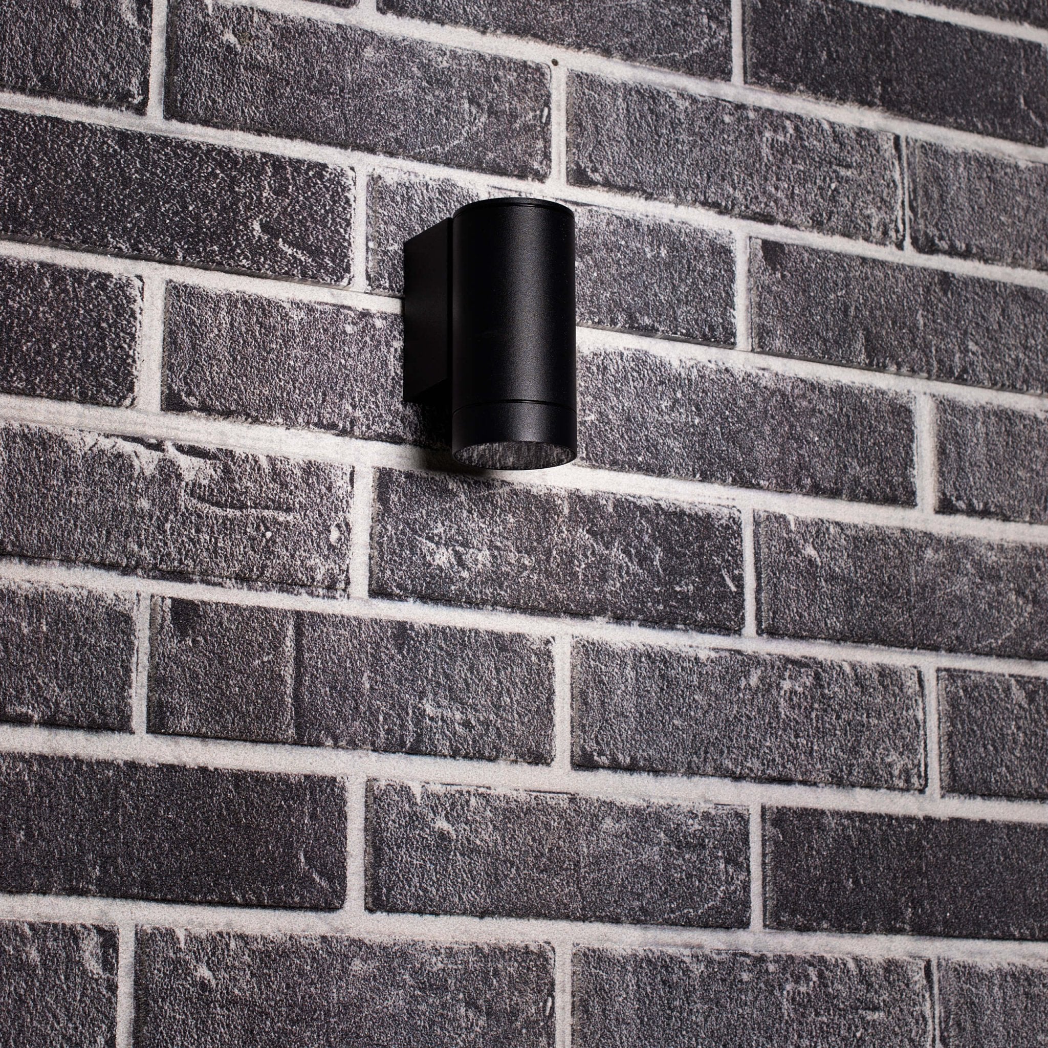 3 pack - LED's Light Muurlamp voor buiten - GU10 fitting - IP44 waterbestendig - Antraciet - Model Carpi Wandlampen LED.nl