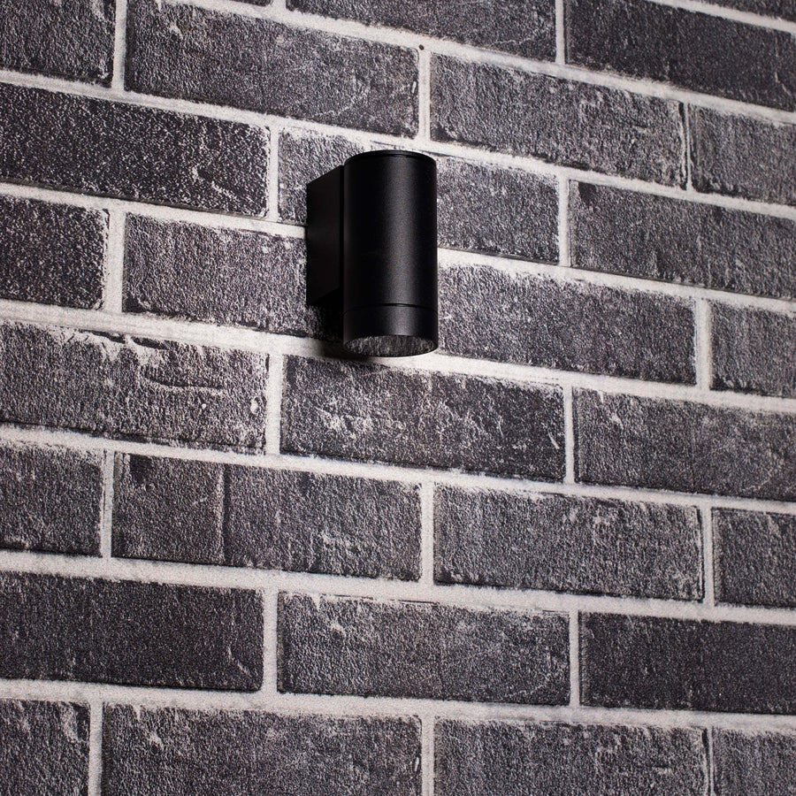 LED's Light Outdoor Wall Lamp - GU10 fitting - IP44 waterproof - Anthracite - Model Carpi - LED.nl
