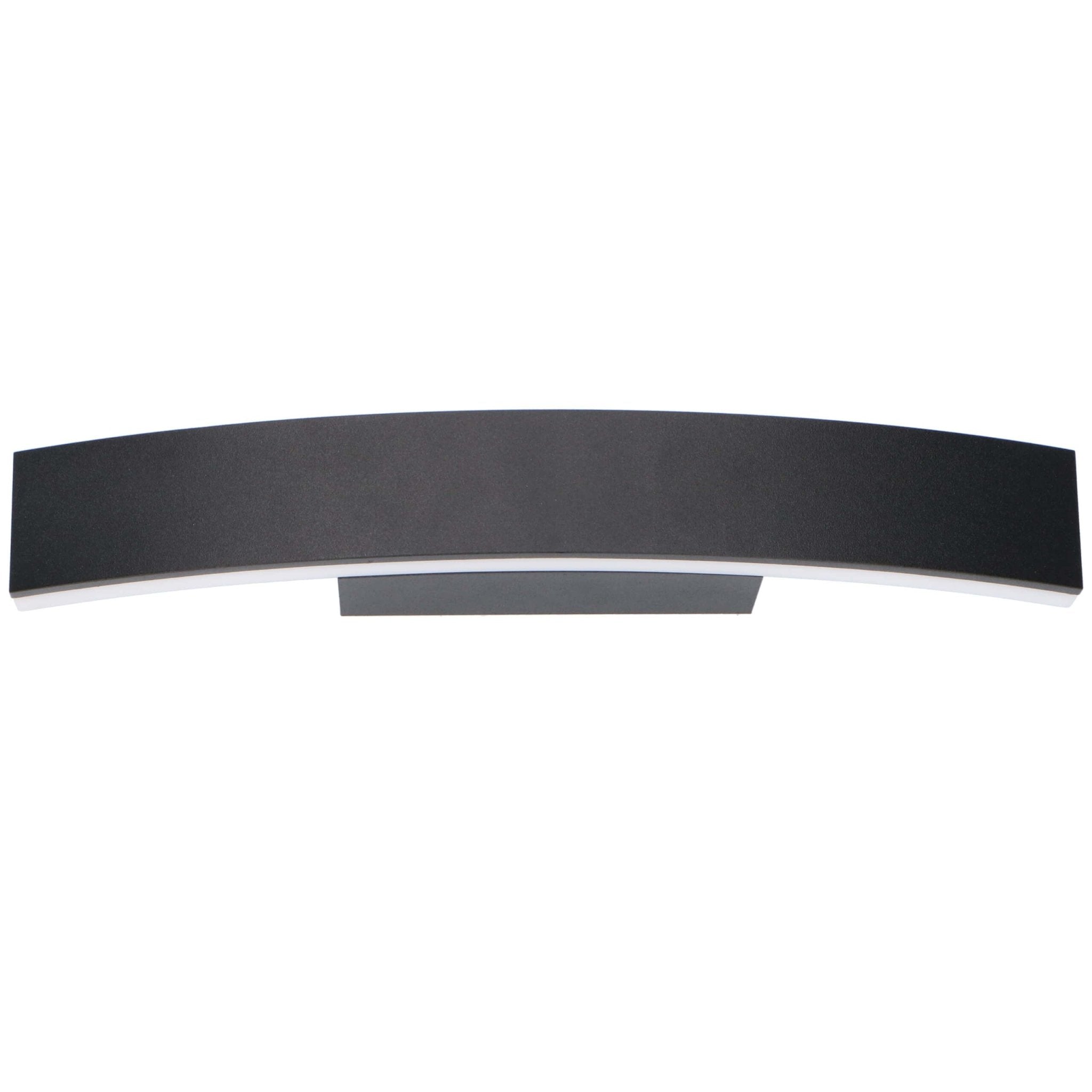 LED Wandlamp buiten - Rondom warm wit licht - IP54 - Todi - Antraciet - LED.nl