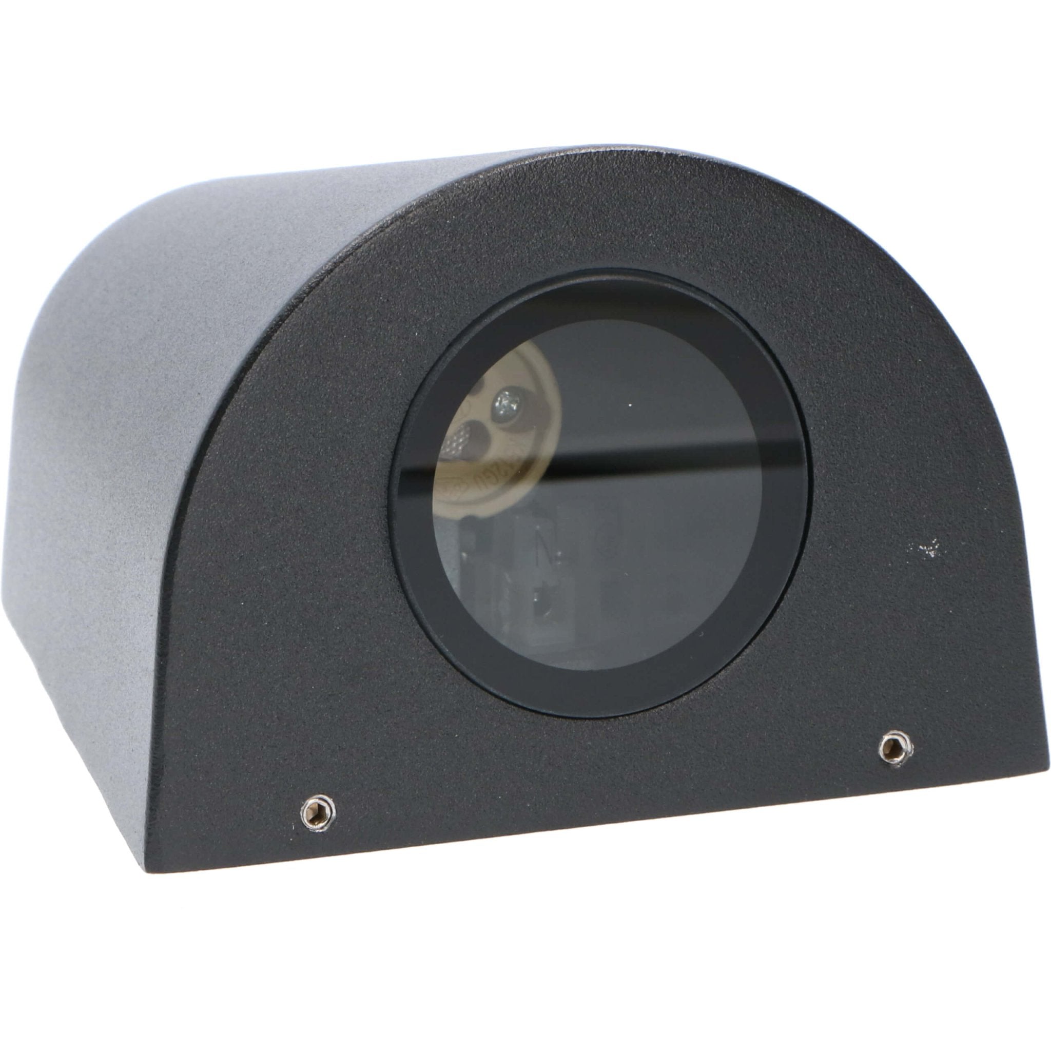 LED Wandlamp buiten - Vaas met 2 lichtpunten - Como - IP44 - Antraciet - LED.nl