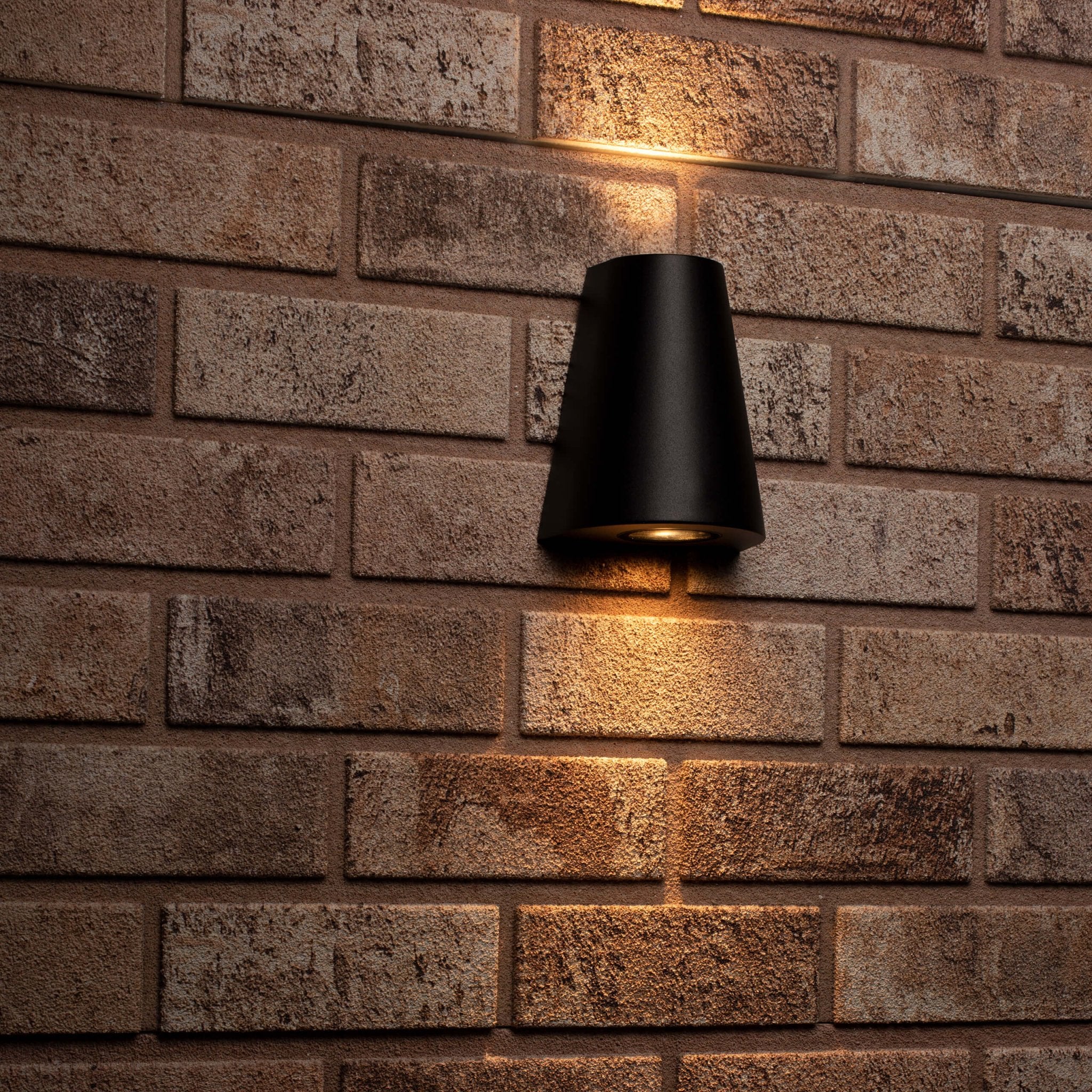 LED Wandlamp buiten - Vaas met 2 lichtpunten - Como - IP44 - Antraciet - LED.nl