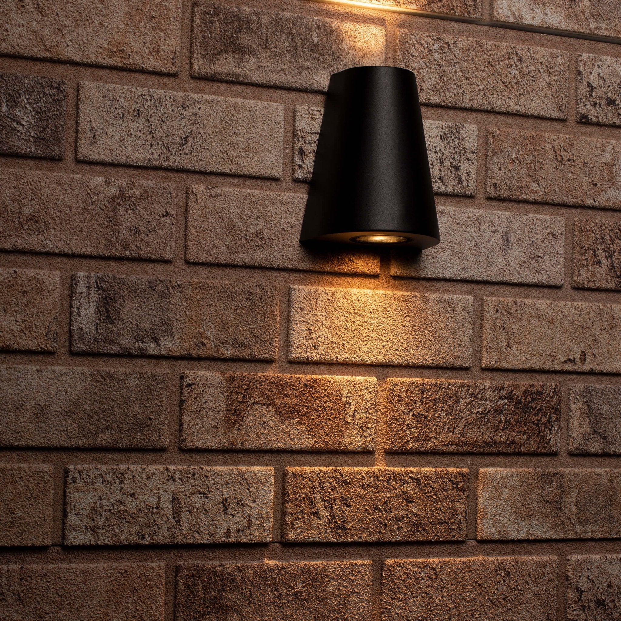 LED Wandlamp buiten - Vaas met 2 lichtpunten - Como - IP44 - Antraciet - LED.nl