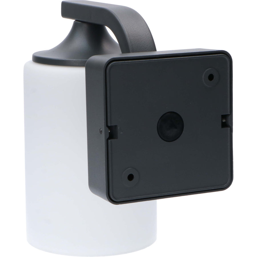 2 pack LED's Light LED Wandlamp Milky met E27 fitting - IP44 - Model Noto - Antraciet Wandlampen LED.nl