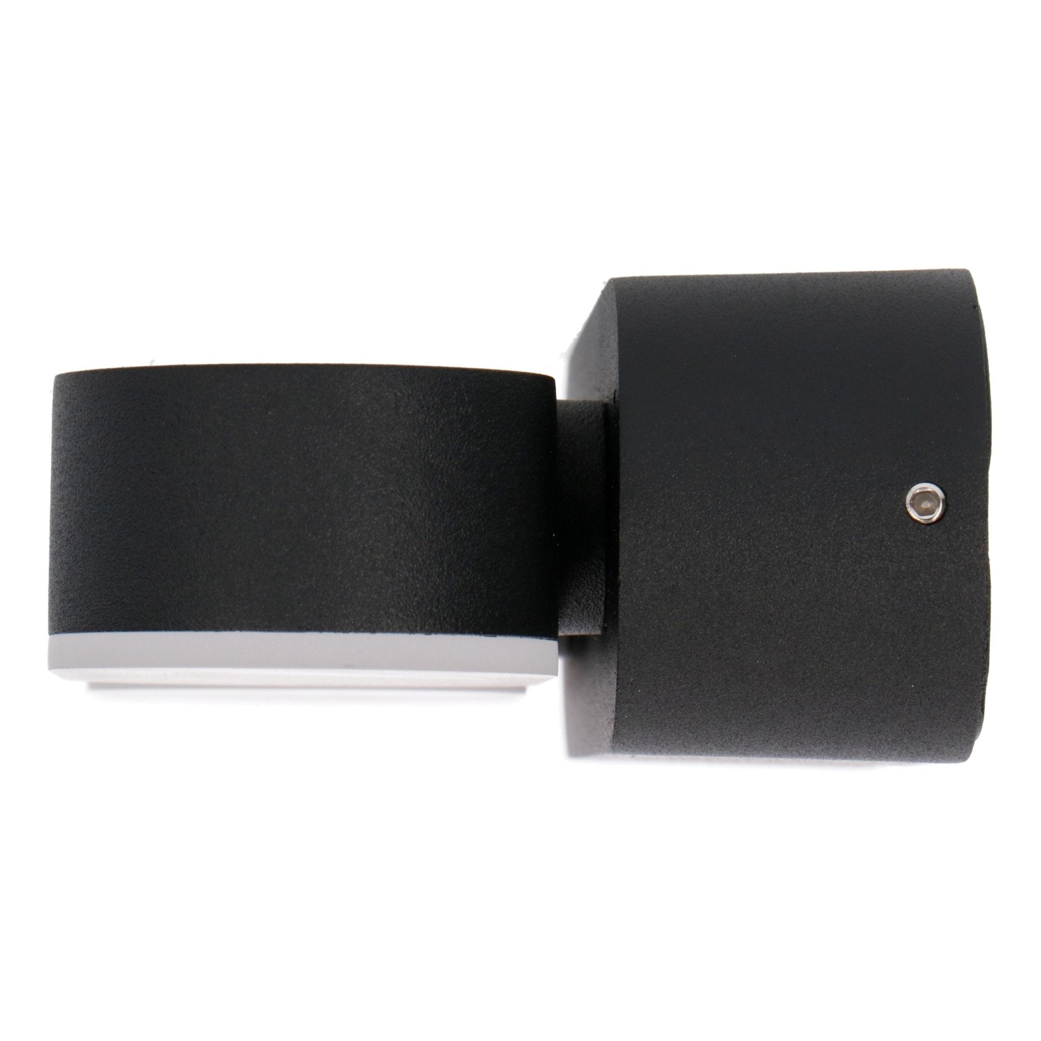 LED Wandspot Dubbel - Draaibaar - Warm wit licht - IP44 - Rieti - Zwart - LED.nl