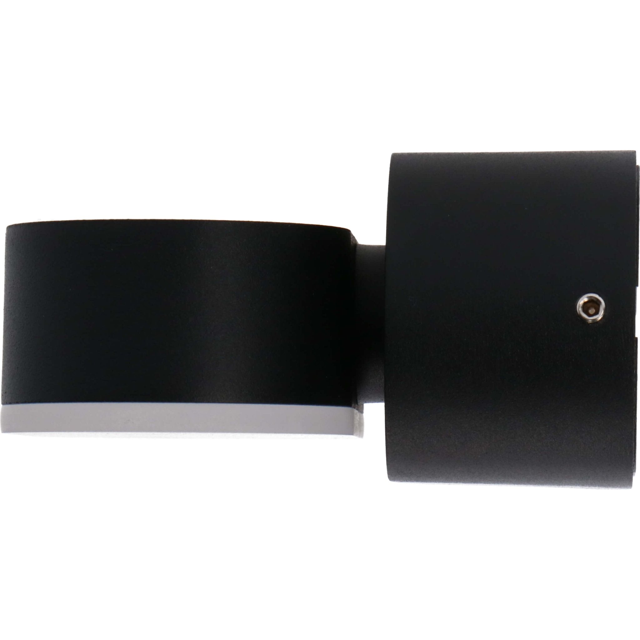 LED Wandspot Enkel - Draaibaar - Warm wit licht - IP44 - Rieti - Zwart - LED.nl
