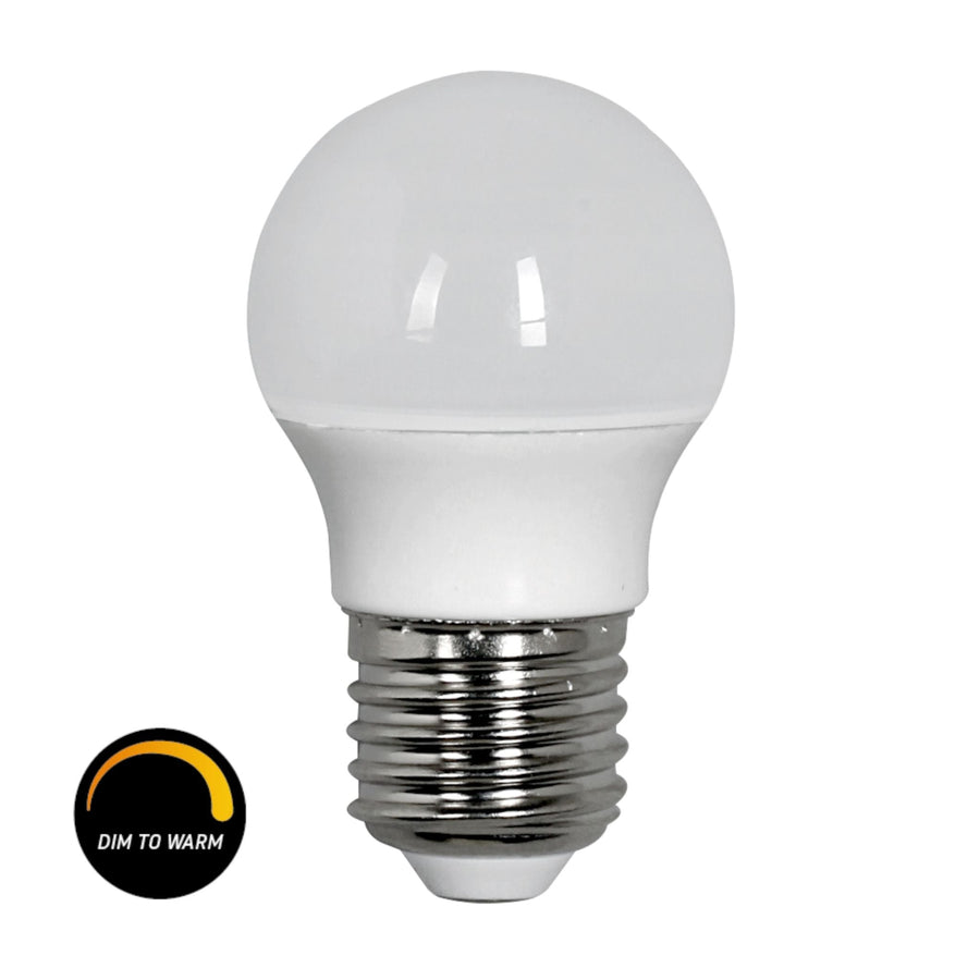 LED.nl Dimmable LED lamp E27 - 45 mm - Light Dimmable from 2700k to 1800K extra warm white - G45 - LED.nl