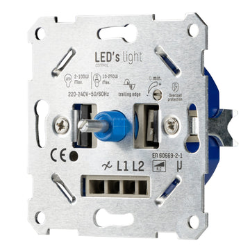 LED's Light Universal-LED-Dimmer - 2 bis 250W - Phasenabschnitt - LED.de