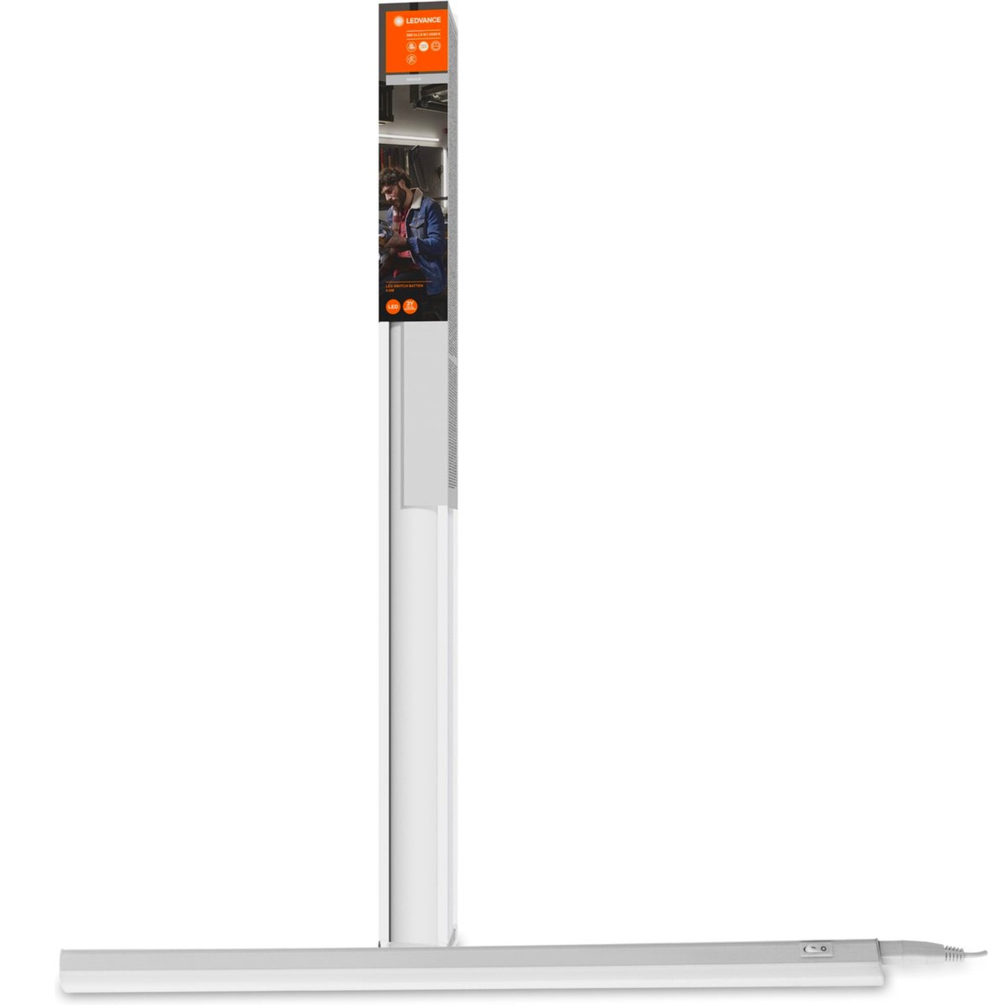 LEDVance LED Onderbouwverlichting 60 cm - Complete set incl. voeding en koppelstuk - 900 lumen LED.nl