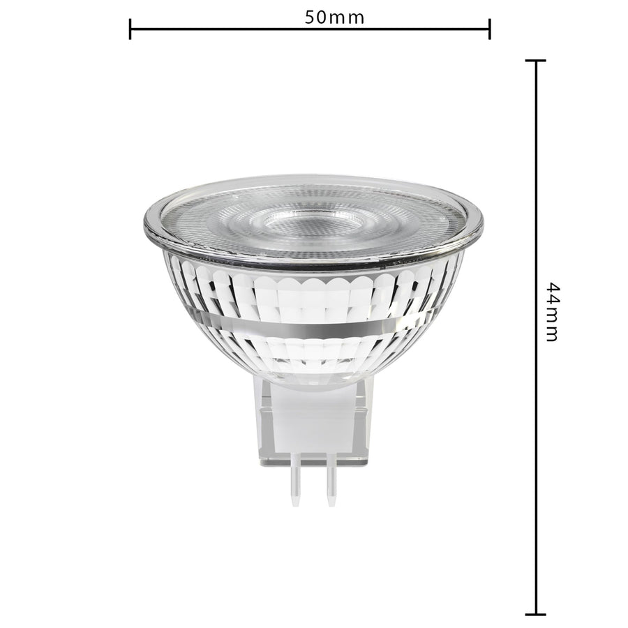 LongLife LED Lamp GU5.3 - 12V - MR16 Spot - Warm wit - 4W vervangt 35W Spotjes LED.nl