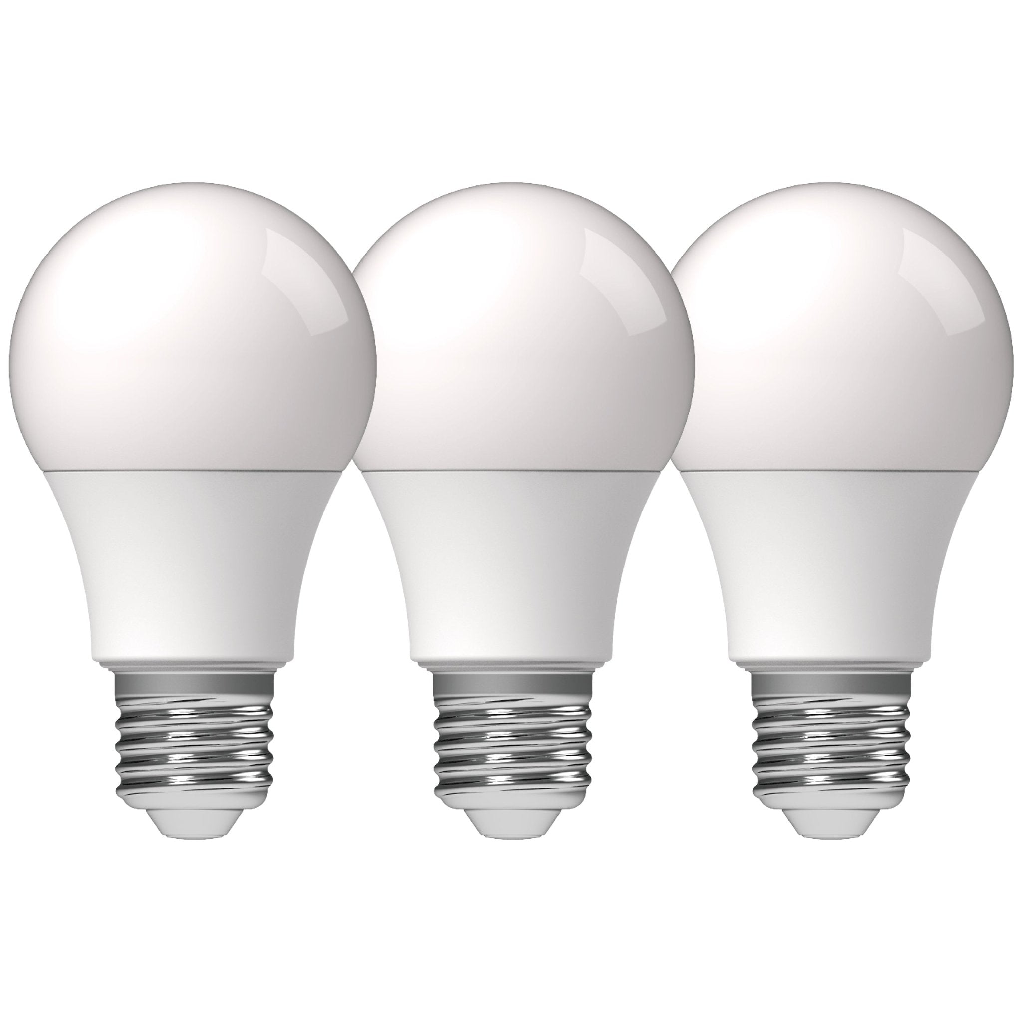 E27 LED Lampen - 8W vervangt 60W - Gaat tot 15 jaar mee - Warm wit - 3PACK Lichtbronnen LED.nl