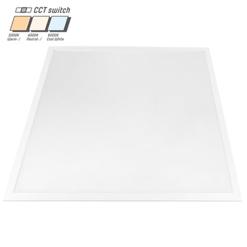 LongLife LED-Panel 60 x 60 cm – Lichtfarbe dimmbar von Warm- bis Kaltweiß – 130 lm/w - LED.de