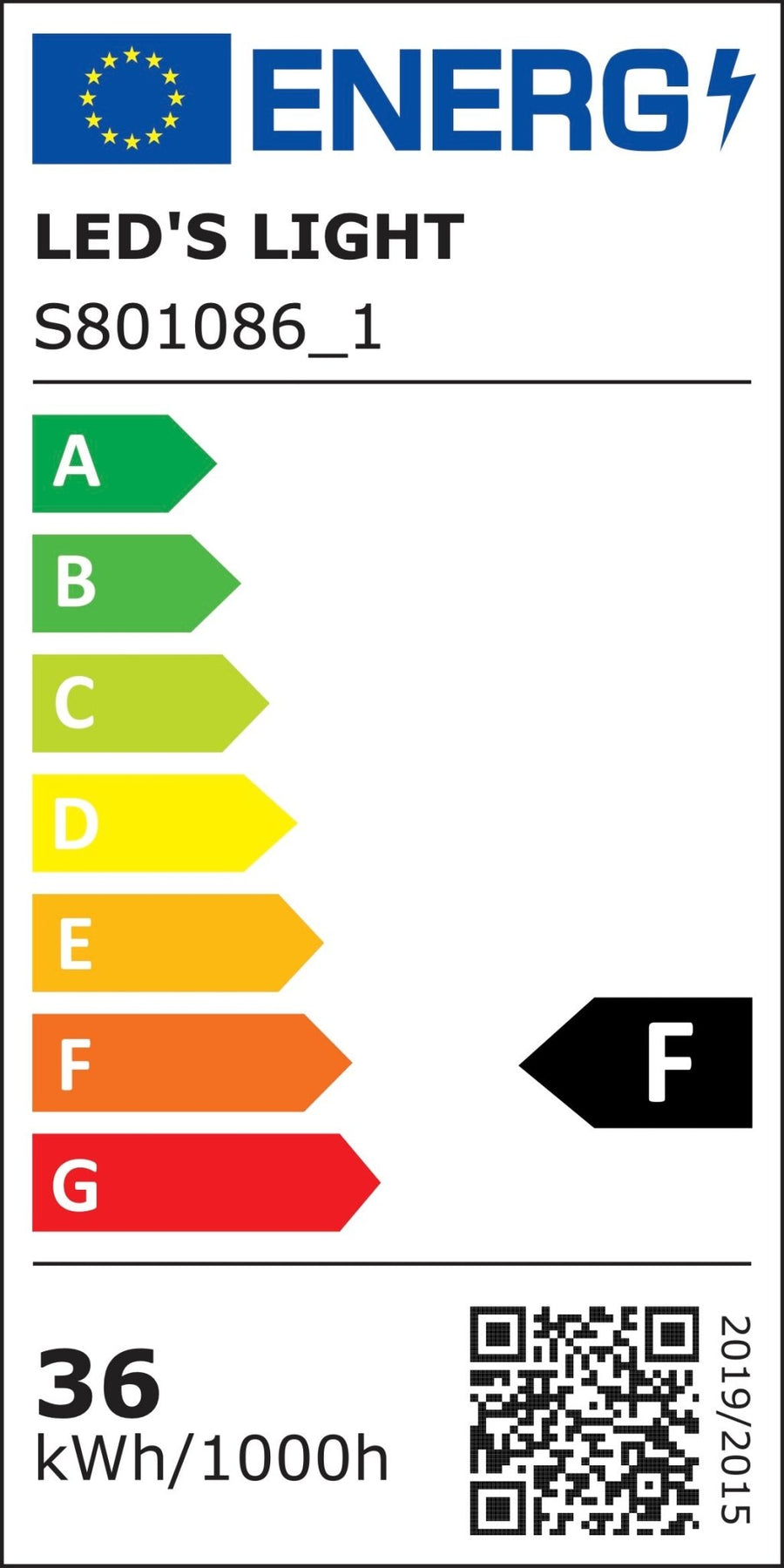 LED-Panel 595 x 595 mm – Quadratisch – Neutralweiß (4000 K) – 4000 Lumen – 40 W - LED.de