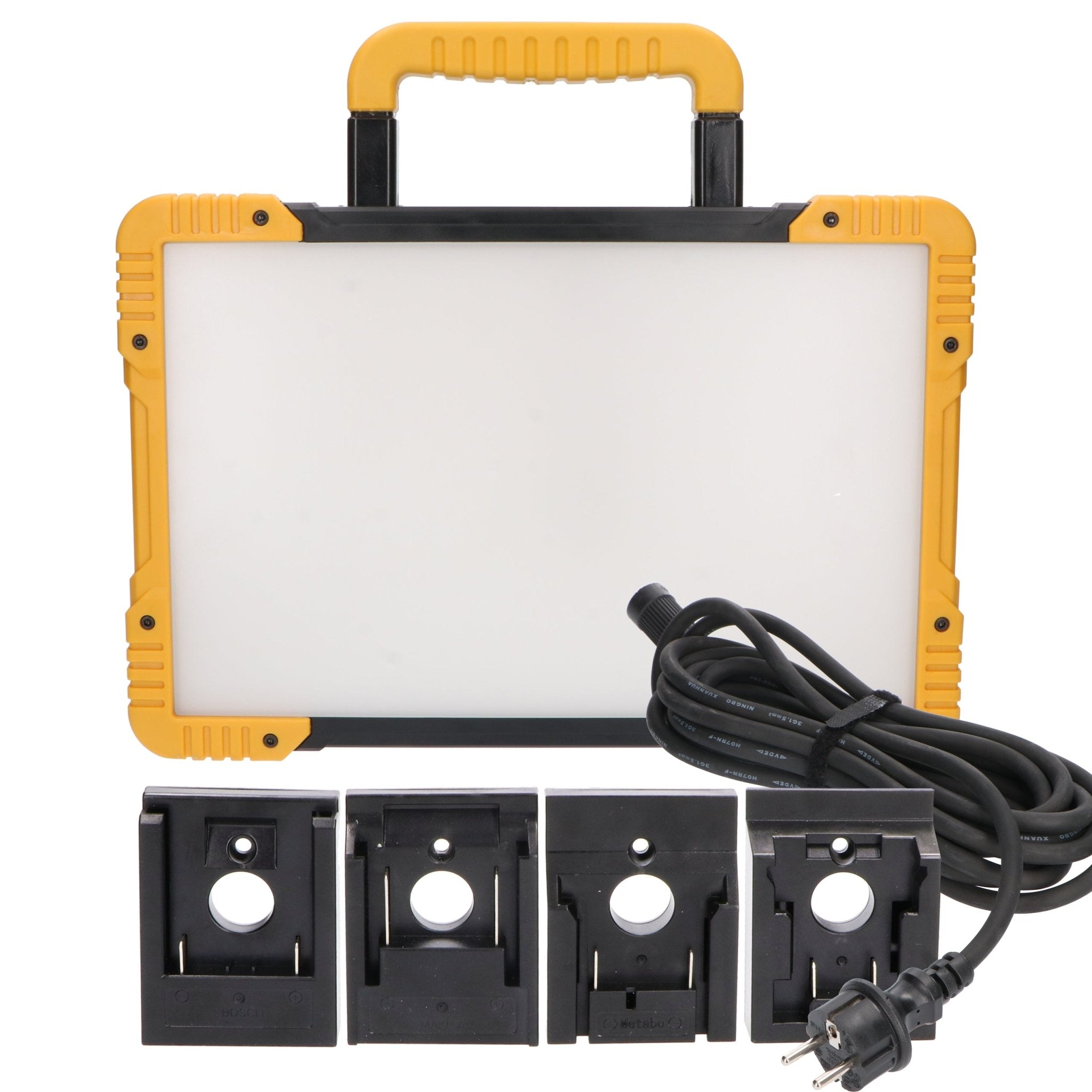 MultiPro Hybride LED bouwlamp 47W – Bedraad en draadloos te gebruiken – 5500 lumen – IP54 – Rough Service Tested - LED.nl
