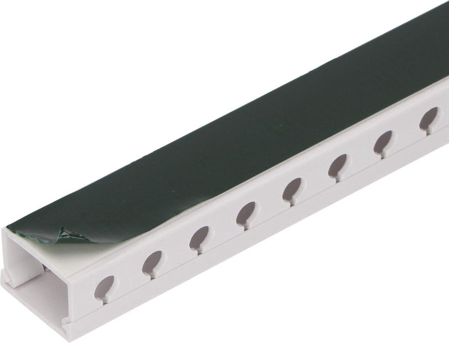 OrgaNice Kabelgoten Set - Zelfklevende organiser voor Bureau & TV - Wit Snoeren LED.nl
