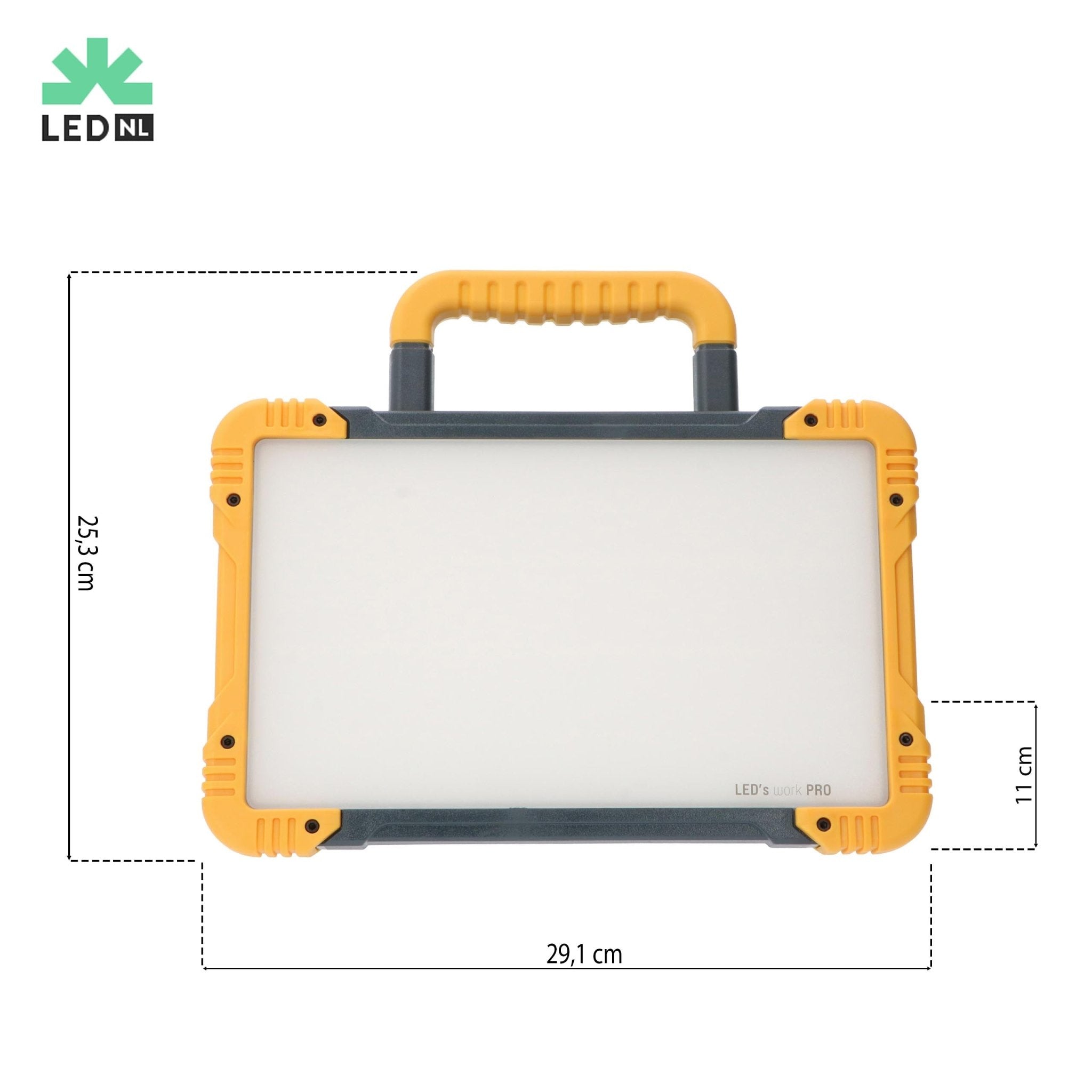 LED's Work Premium LED Werklamp 3200 - 5 meter kabel - Rough Service Tested - IP54 waterdicht - 30W Bouwlampen LED.nl