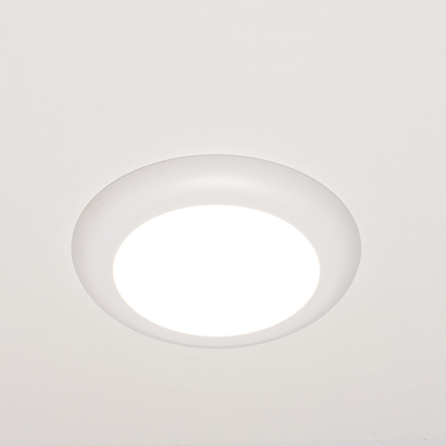 PRO LED Recessed ceiling lamp ø 16 cm - Ultra thin - Dimmable cold white light - 12W  - LED.nl