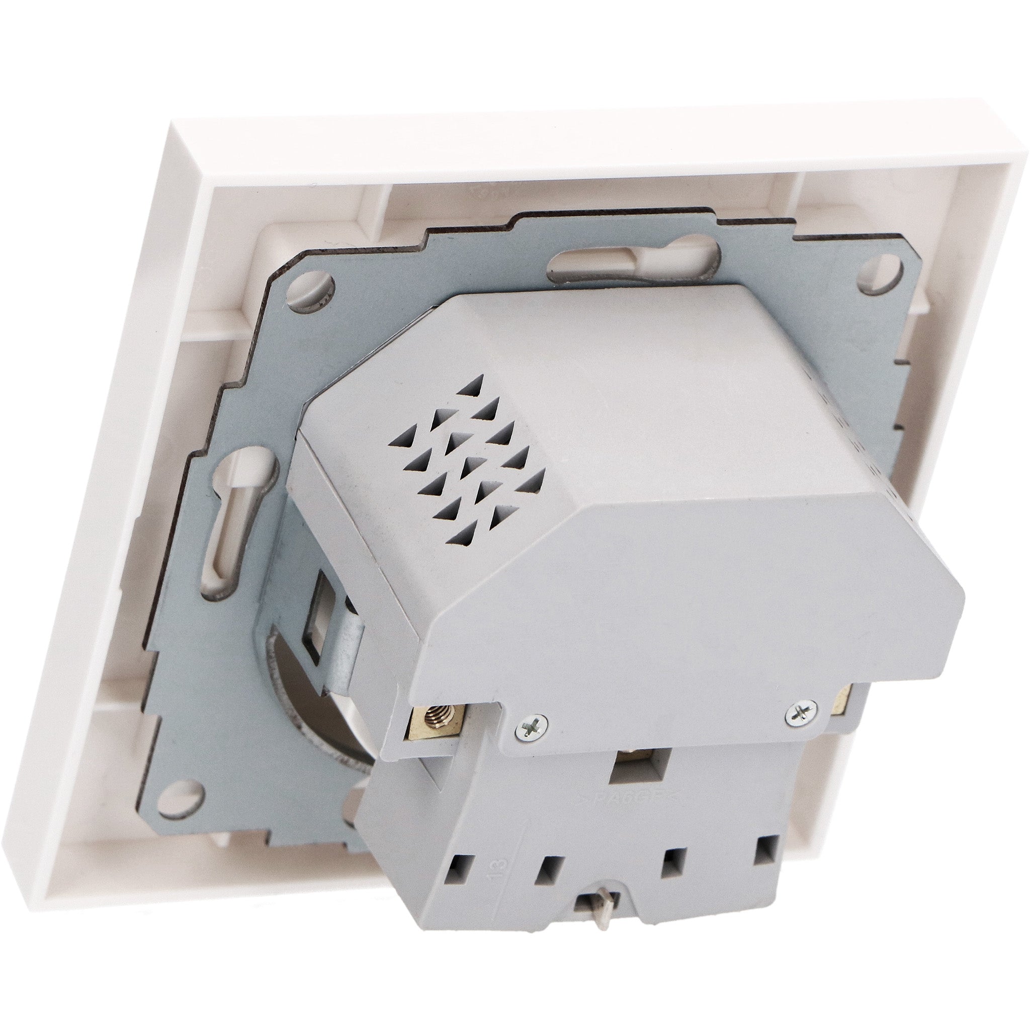 ProCharge Wandcontactdoos met USB-C en USB snelladers - Universeel - Wit - RAL9010 - LED.nl