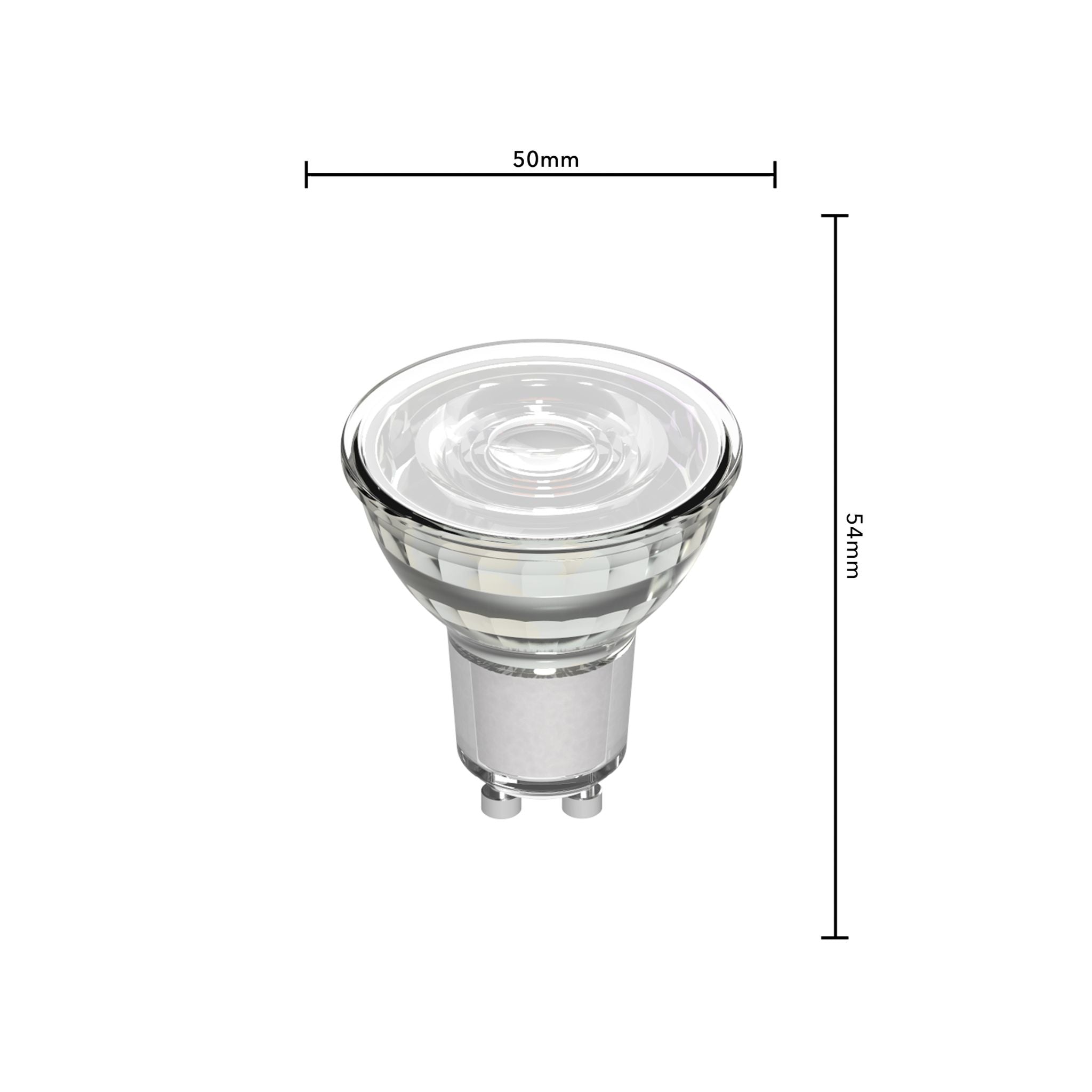 ProDim LED Spot met GU10 fitting - Dimbaar warm wit licht - 5W vervangt 75W - LED.nl
