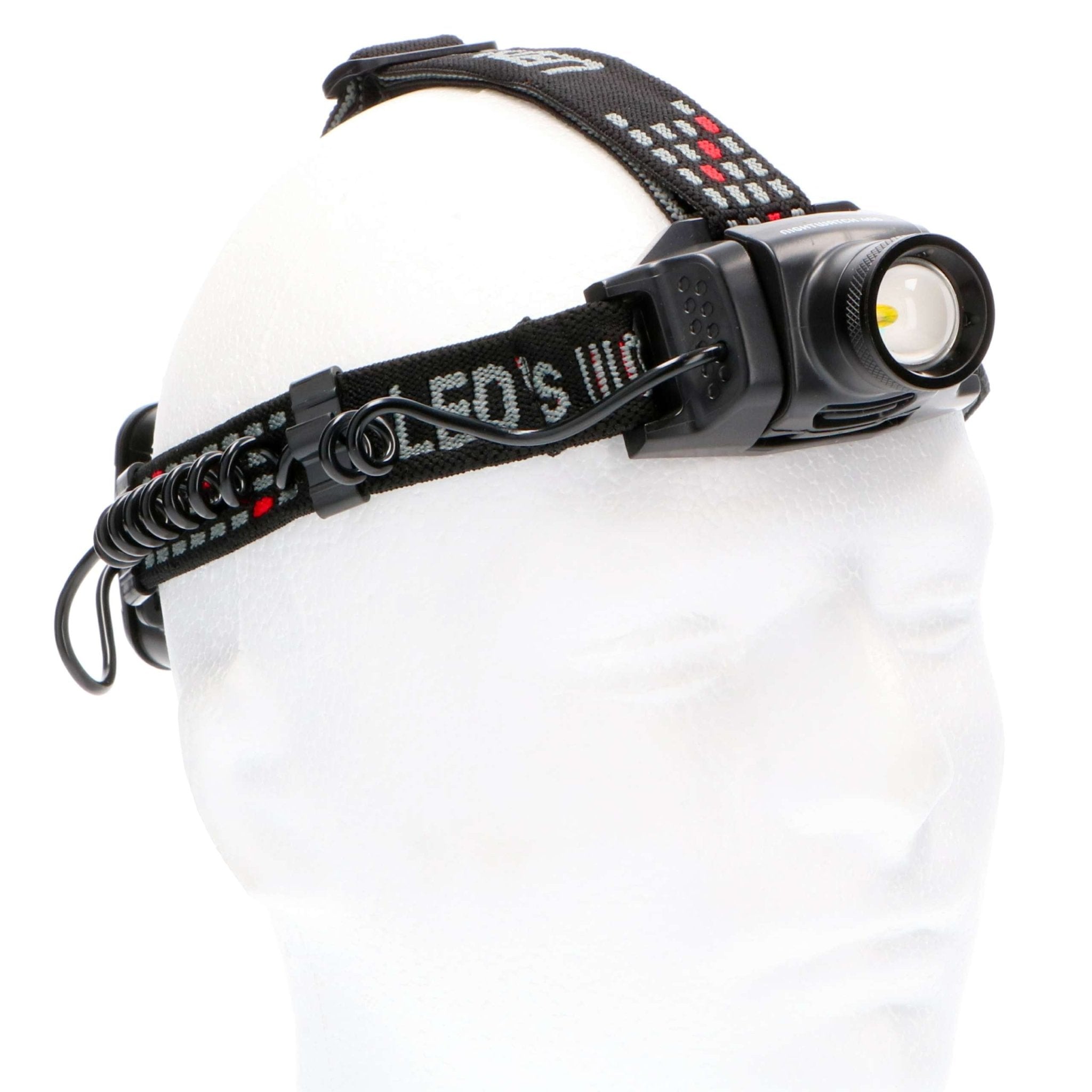 Professional LED Hoofdlamp op batterijen met zoomfunctie - IP44 - Dimbaar licht - 400 lm - LED.nl