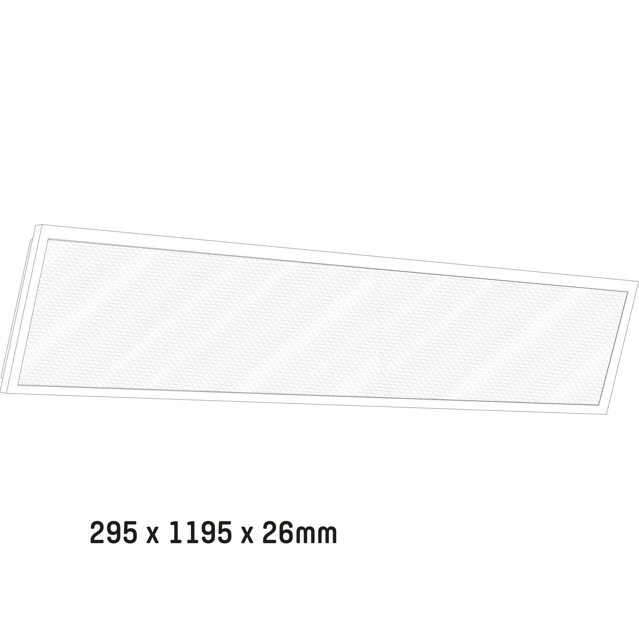 LED's Light LED Paneel 30 x 120 cm - Rechthoekig - Koel wit (4000K) - 4000 Lumen - 40W Panelen LED.nl