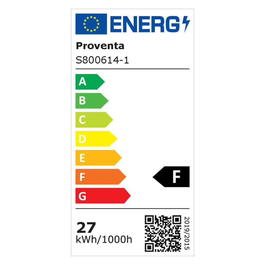Proventa 3D Air Plafondventilator met verlichting 50 cm - Verspreidt lucht over hele kamer - Met afstandsbediening Plafondventilatoren LED.nl