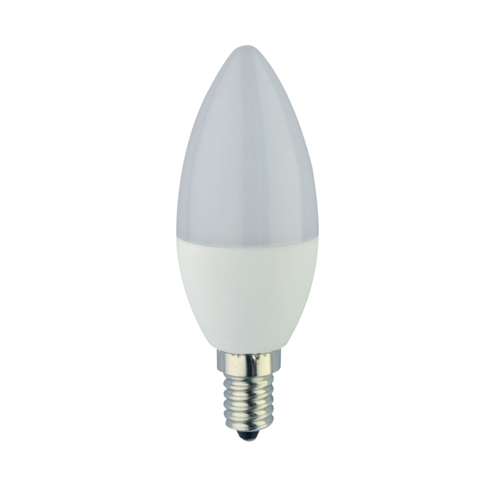 Proventa Dimbare LED Lamp E14 - Lichtkleur dimbaar naar extra warm wit licht - 1 x Kaars lamp Lichtbronnen LED.nl