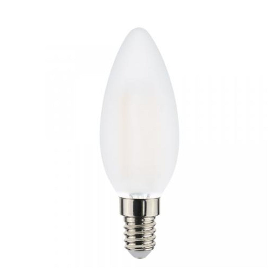 Proventa Longlife LED Candle ledlamp met kleine E14 fitting - Model frosted - _ 35 mm Lichtbronnen LED.nl