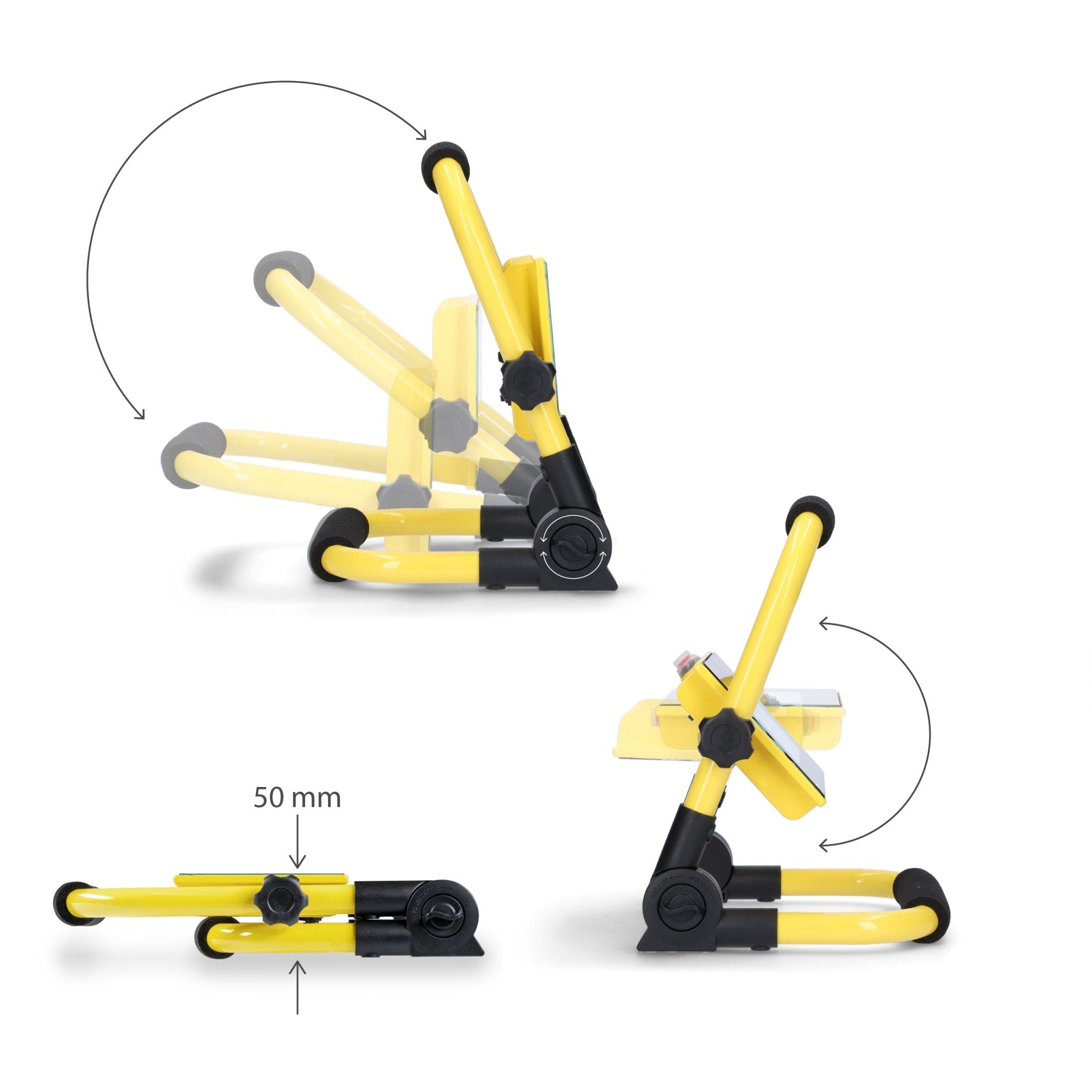 ProWork LED Bouwlamp - Inklapbaar & Draaibaar - Stof- en waterbestendig - 700 lm - LED.nl