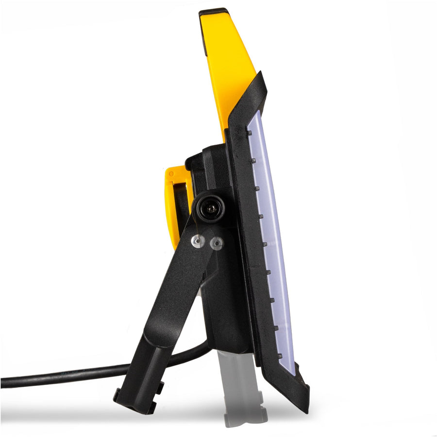 LED's Work Bouwlamp 5000 - 2 extra stopcontacten - 3 meter snoer - IP54 water- en stofbestendig Bouwlampen Led.nl
