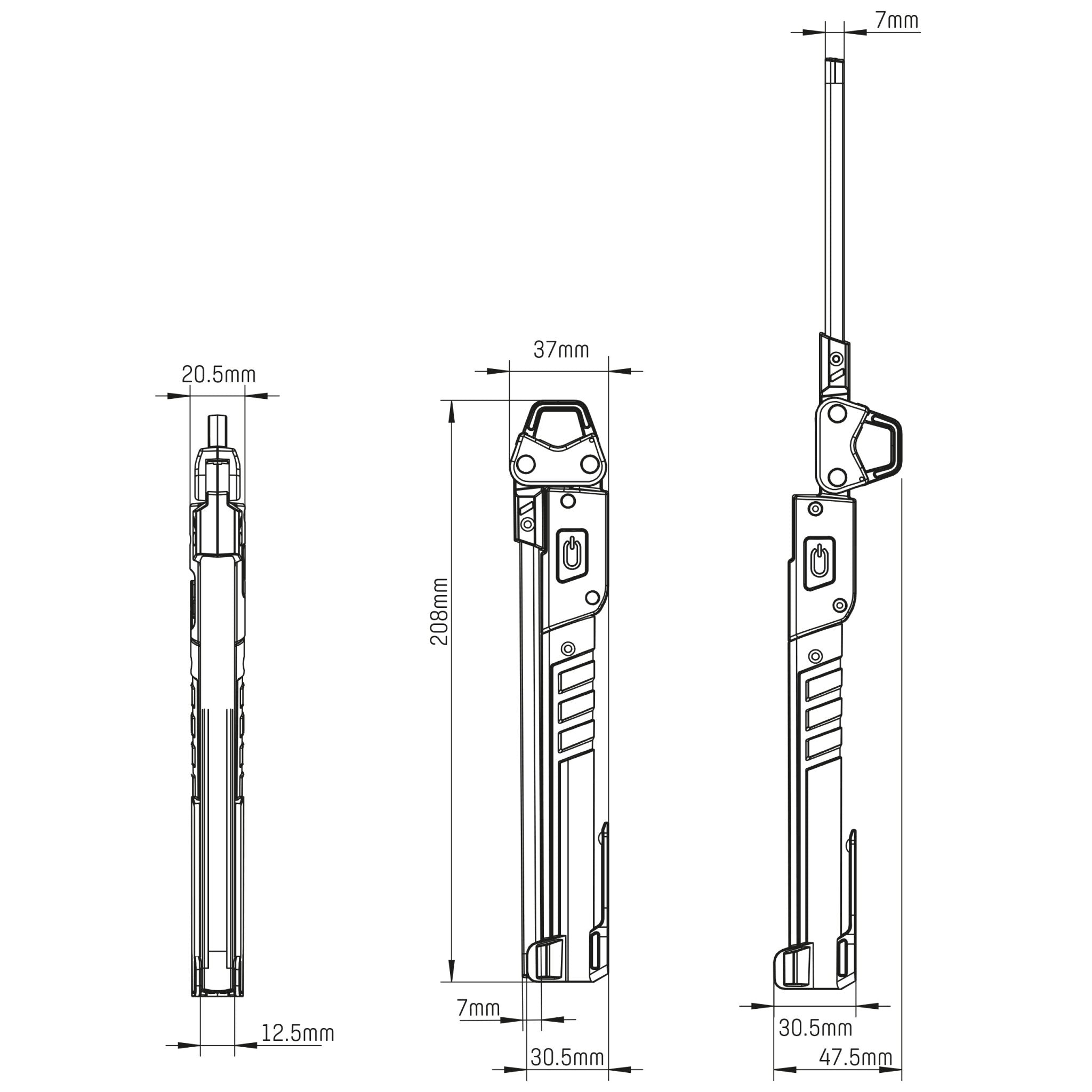 ProWork LED Inspectielamp oplaadbaar - Inklapbaar & Draadloos - Met magneet en haak - 500 lm - LED.nl