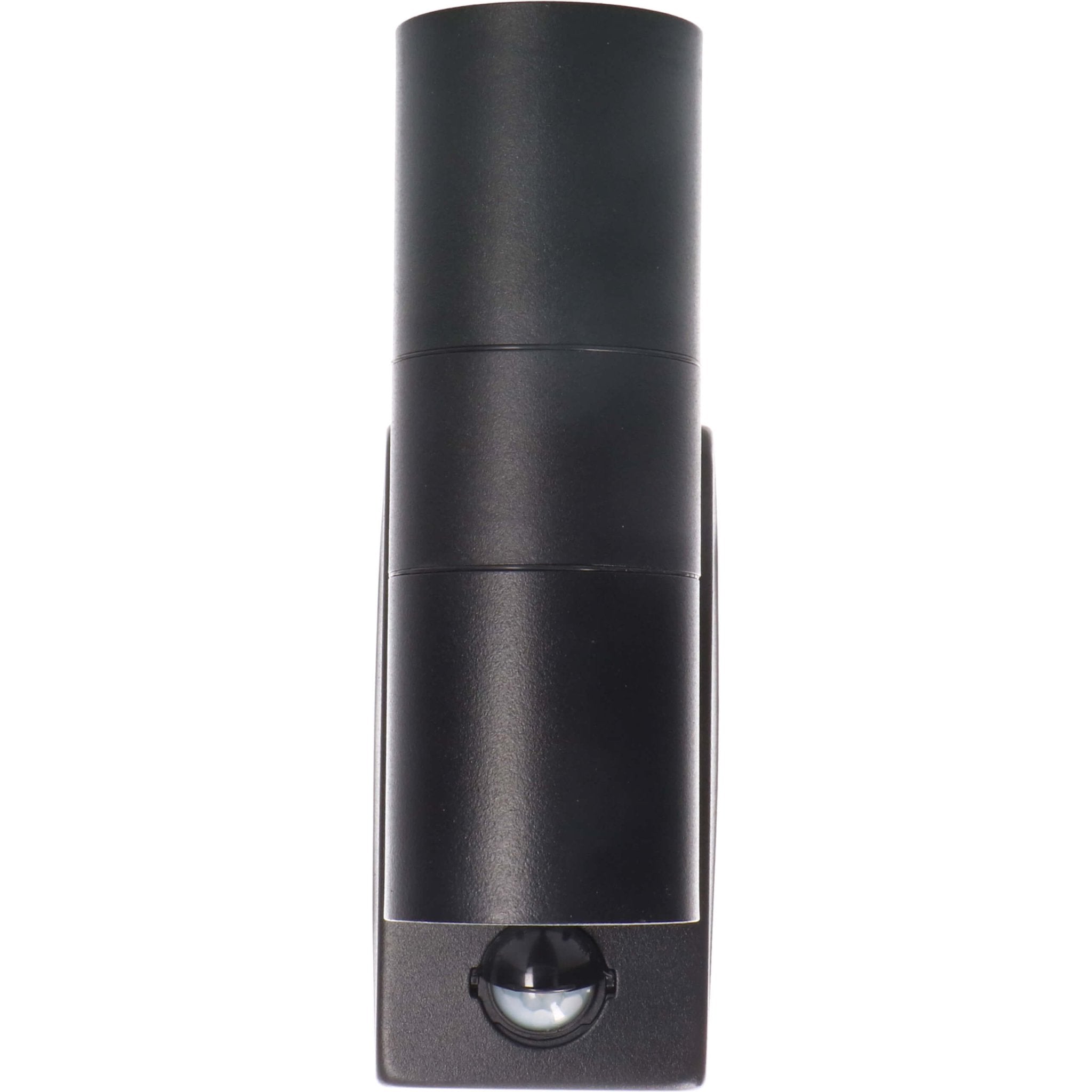 RVS LED Buitenlamp met bewegingssensor - 2 lichts up & down - IP44 - Zwart - LED.nl