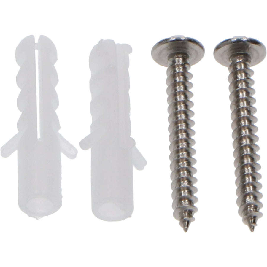 3 pack LED's Light RVS LED Muurlamp Buiten - Spot met 2 x GU10 fitting - Model Catania - IP44 - Zilver Spotjes LED.nl