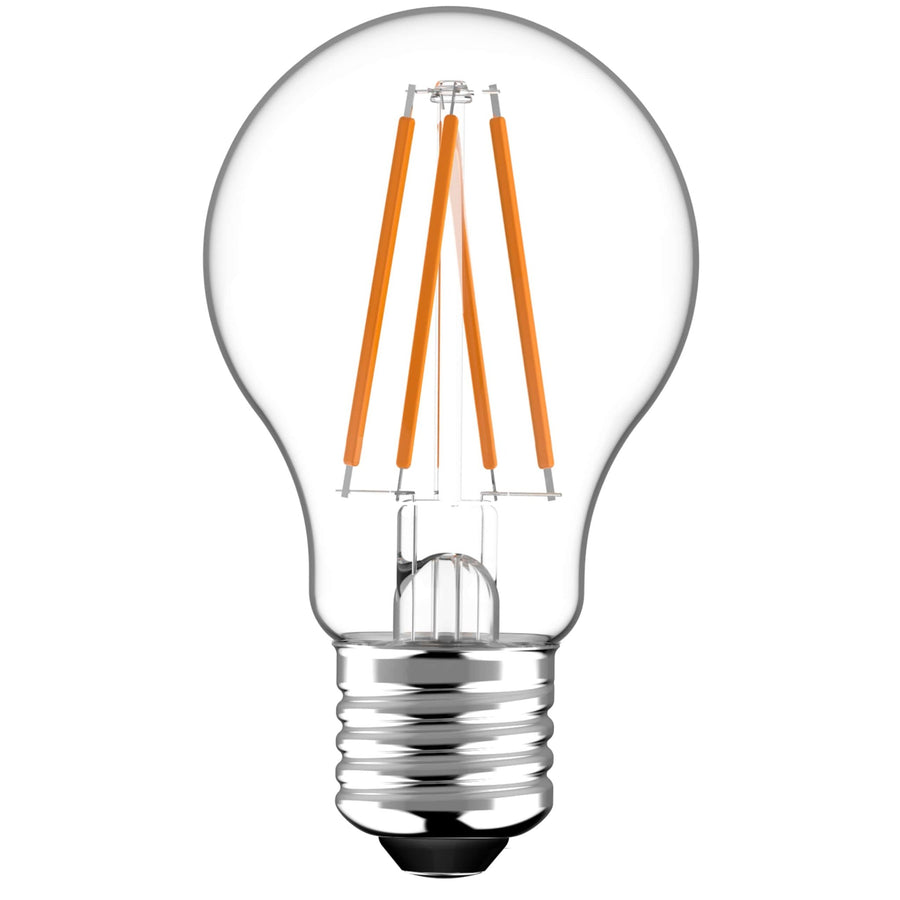 Sensor LED Lamp E27 met schemersensor - Automatisch aan in het donker - Warm wit LED Filament Lampen Led.nl