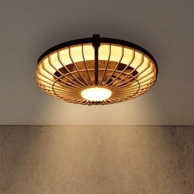 Silencio LED plafondlamp ventilator – Dimbaar en instelbare kleurtemperatuur – Voor zomer en winter – Incl. handige afstandsbediening - LED.nl