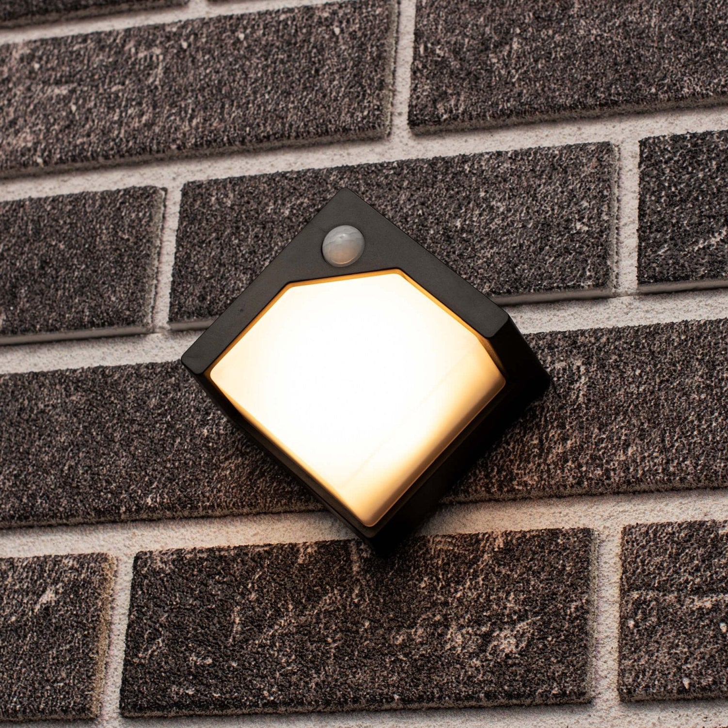 Solar LED buitenlamp met bewegingssensor - Draadloos op zonne-energie - Zwart - LED.nl
