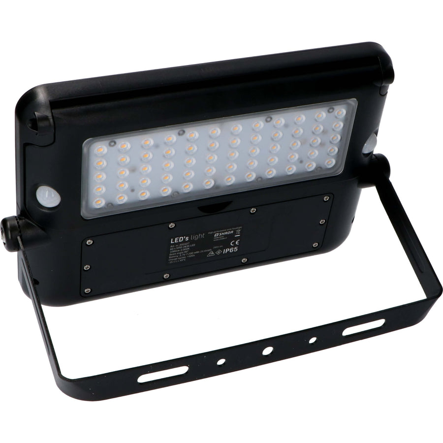 LED's Light Solar LED Schijnwerper met Bewegingssensor - 3 standen - Draadloos - 1080 Lumen - Zwart Buitenlampen LED.nl