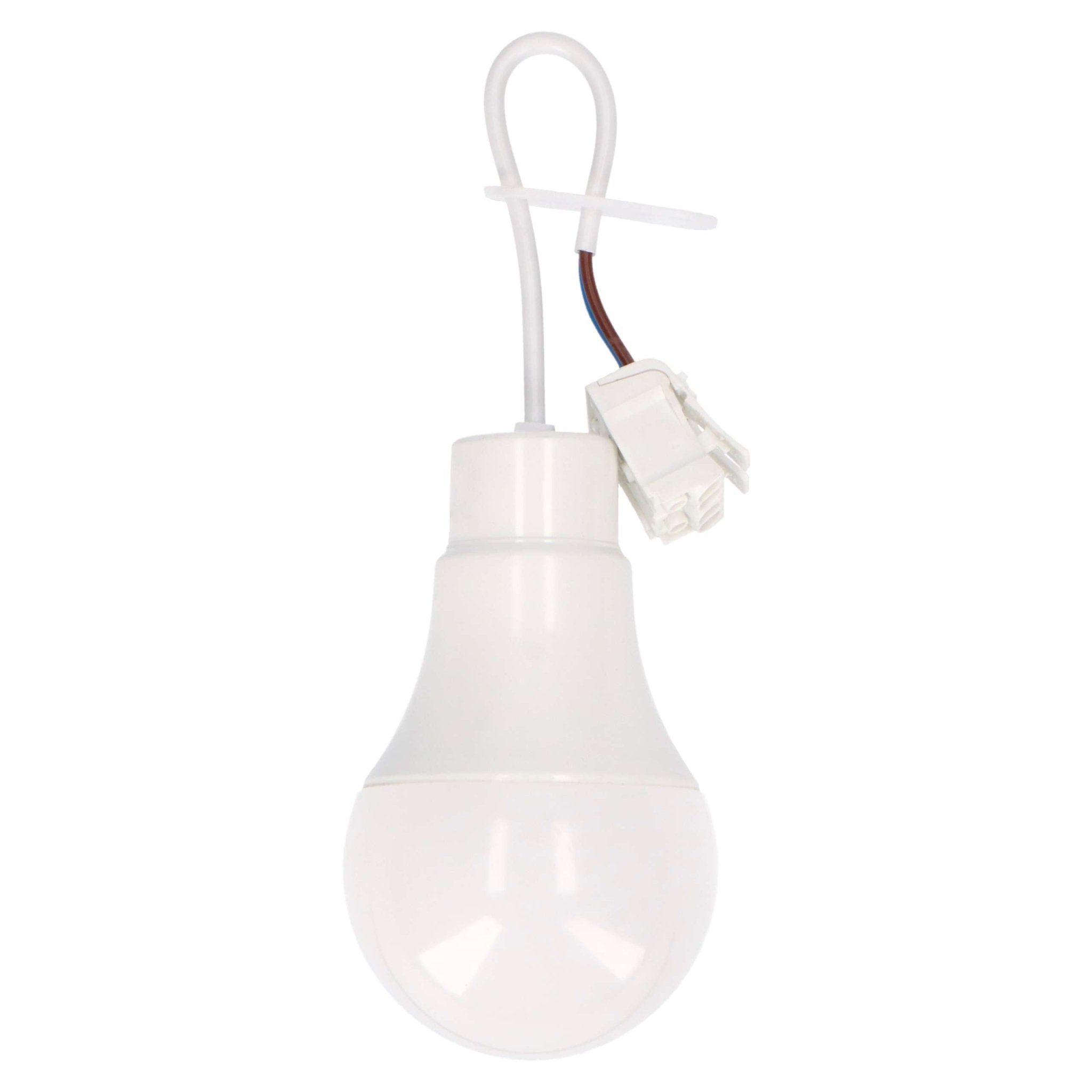 Verhuisfitting E27 met LED Lamp - Extra krachtig licht - 1055 lumen - Lampfitting Lichtbronnen LED.nl