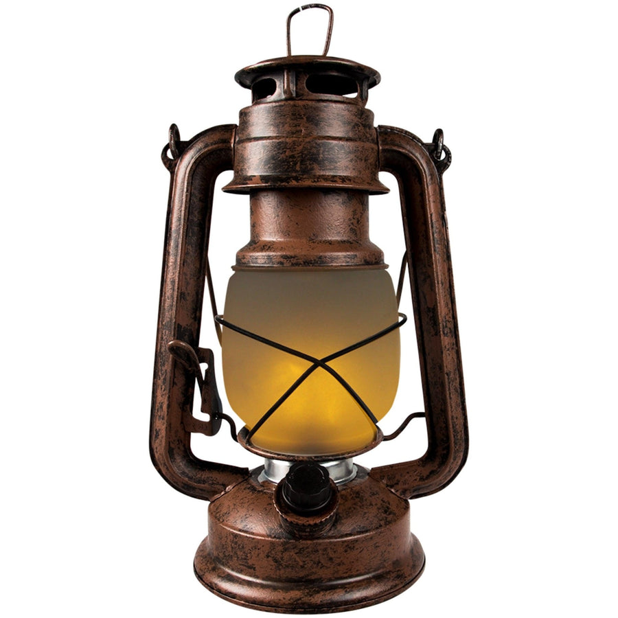 Vintage batteriebetriebene LED-Öllampe – Dimmbar – Kabellos – 24 cm – Kupfer - LED.de
