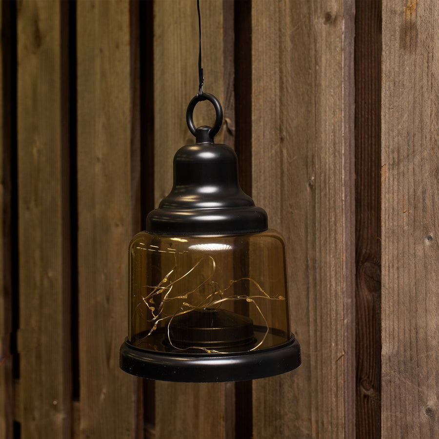 Vintage LED Tafellamp op batterijen - Draadloos model met ophangring - 22 cm Buitenlampen LED.nl